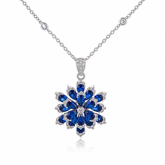 Collana Cianfrone Gioielli Donna in Argento BROC.B 1300 B GC - BROC.B 1300 B GC